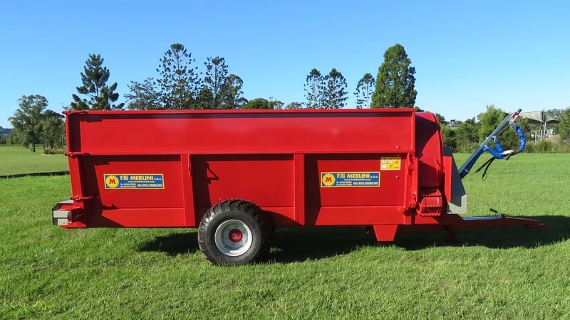 TUFFASS Machinery SR 1250 Mulching Row Spreaders